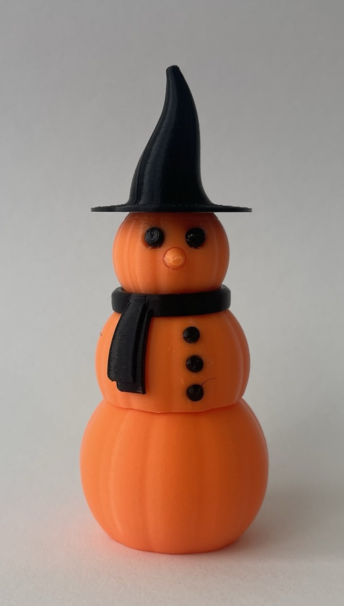 Articulated Pumpkin Witch